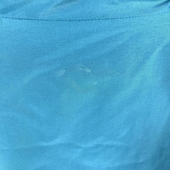 Vintage Rossignol Teal Fleece Lined Full Zip Jacket Winter Coat Men's XL - Picture 8 of 11